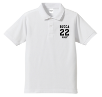 BUCCAゴルフ22 ポロ ホワイト