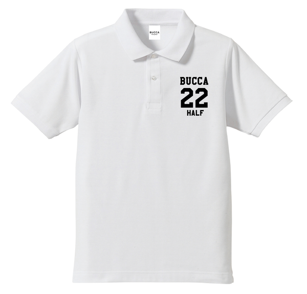 BUCCAゴルフ22 ポロ ホワイト