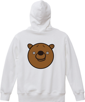 クマジップフーディ ホワイト